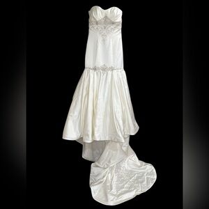 Sophia & Camilla Ivory Formal Kids Dress